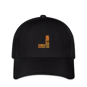 Holger - Casquette Flexfit - noir - Devant