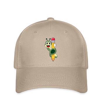 Caterpillar Pupil Pencil School - Flexfit Cap - khaki - Front