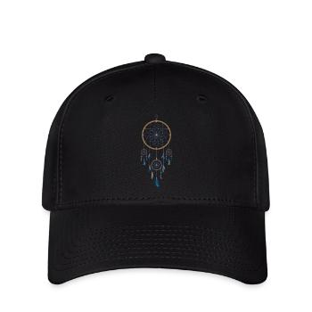 attrape-rêves - Casquette Flexfit - noir - Devant