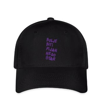 BOLJE BITI PIJAN NEGO STAR 2 - Flexfit Cap - Schwarz - Vorne