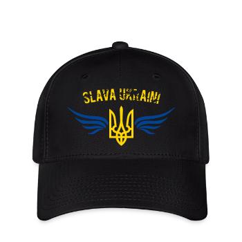 Ukraine Glory and Honor - Flexfit Cap - black - Front