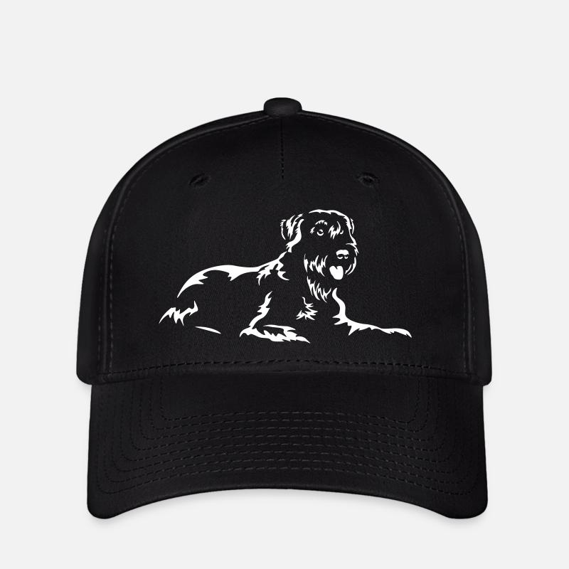 Schnauzer géant « Black Edition » - Casquette Flexfit - noir