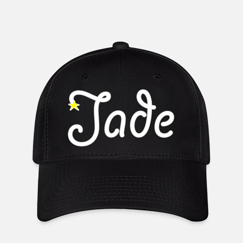 jade - Flexfit Cap - black