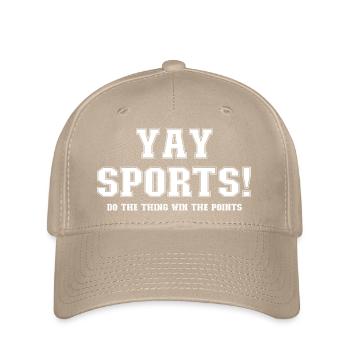 Yay Sports – Fan de sport sans méfiance (femmes) - Casquette Flexfit - kaki - Devant