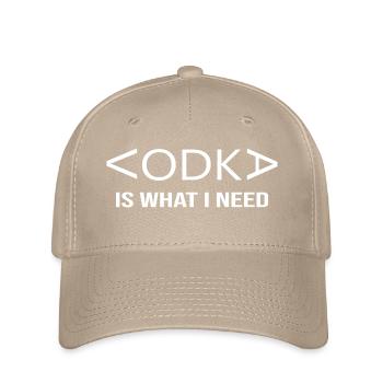 Trinkspruch "vodka is what i need" vorglühen Party - Flexfit Cap - Khaki - Vorne