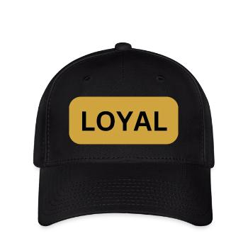 Loyauté loyale - Casquette Flexfit - noir - Devant