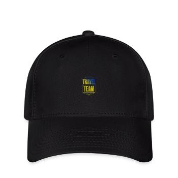 Travel Crew - Flexfit Cap - Schwarz - Vorne