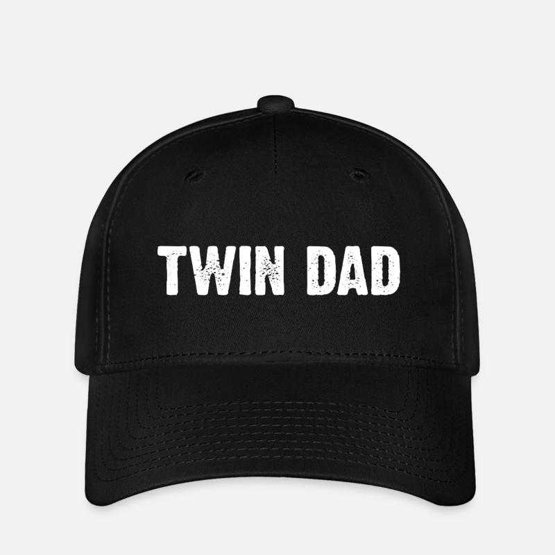 Papà gemello - Flexfit Cap - nero