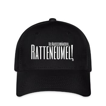 RATTENEUMEL! - Flexfit Cap - Schwarz - Vorne