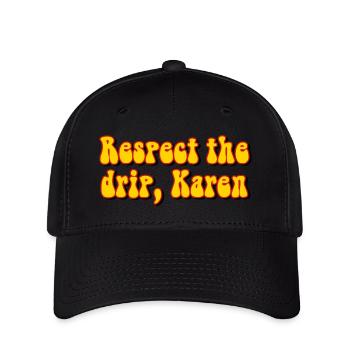 Respectez Karen Meme - Casquette Flexfit - noir - Devant