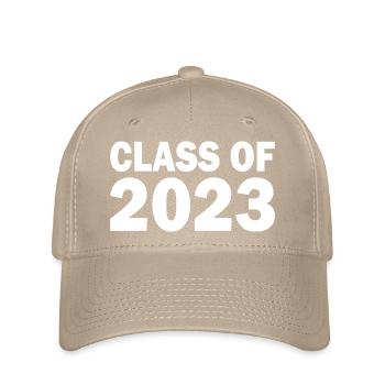 Class of 2023 - Flexfit Cap - khaki - Front