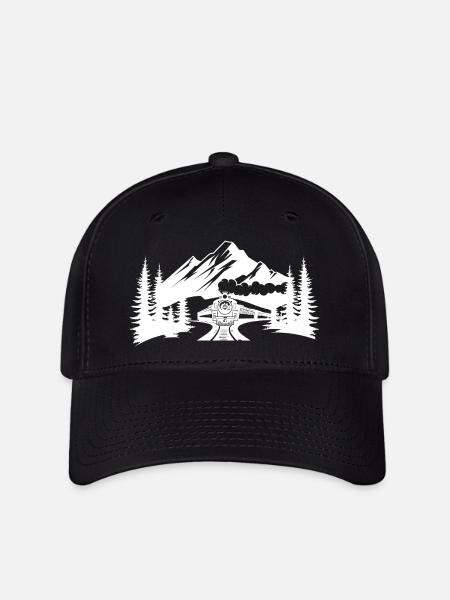 Eisenbahn - Flexfit Cap - Schwarz