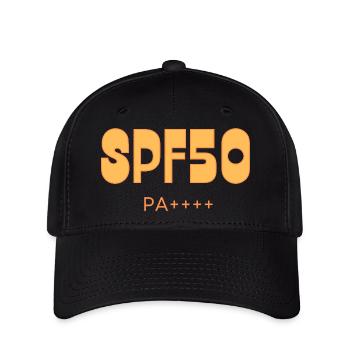FPS50 - Casquette Flexfit - noir - Devant