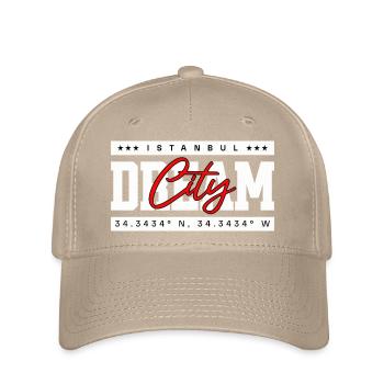 Istanbul Dream City – Streetstyle Design - Casquette Flexfit - kaki - Devant
