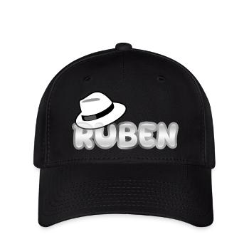 Hut Ruben - Flexfit Cap - Schwarz - Vorne