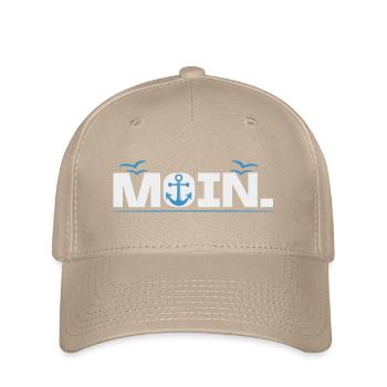 Hello. Welcome Hamburg Saying Hamburg am Hafen - Flexfit Cap - khaki - Front