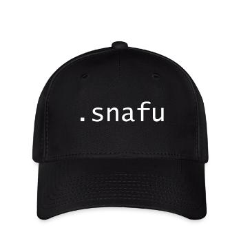snafu - Situation normal, all fucked up - Flexfit Cap - Schwarz - Vorne