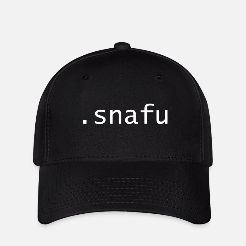 snafu - Situation normal, all fucked up - Flexfit Cap - Schwarz