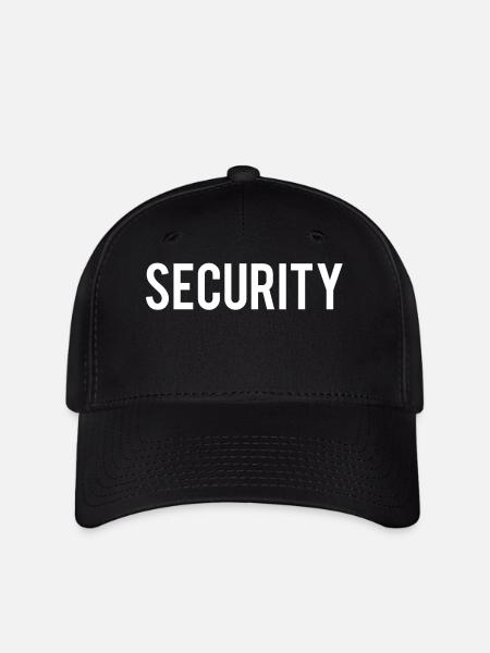 Security - Flexfit Cap - Schwarz