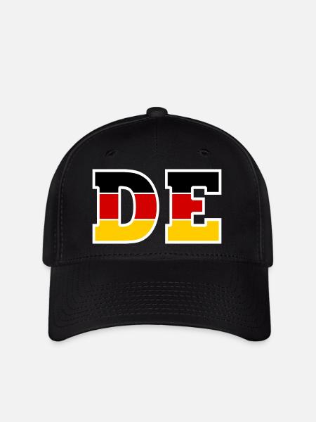 Deutschland - Flexfit Cap - Schwarz