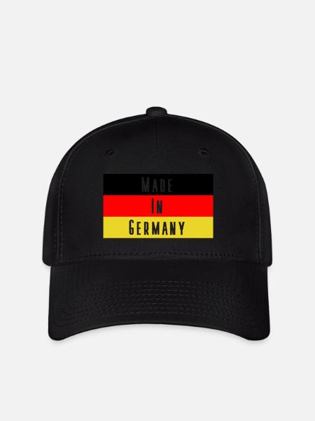 Made in Germany - Flexfit Cap - Schwarz