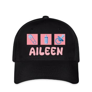 Schnuller Aileen - Flexfit Cap - Schwarz - Vorne
