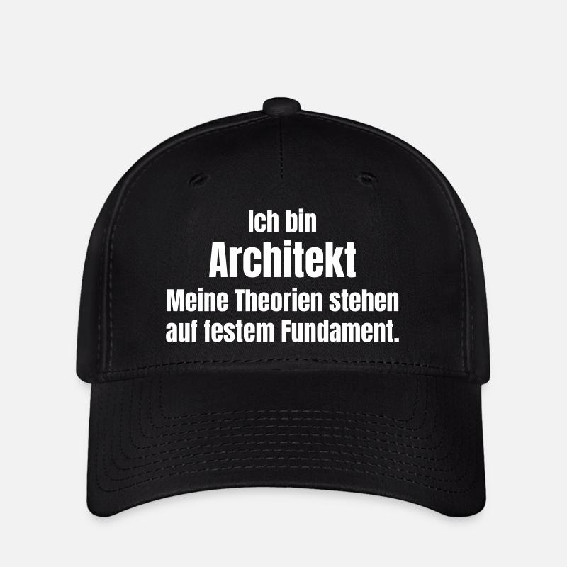 I'm an architect - Flexfit Cap - black