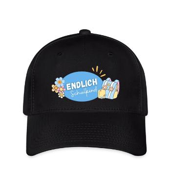 Einschulung, Schule, Schulkind, Kind, ABC-Schütze - Flexfit Cap - Schwarz - Vorne