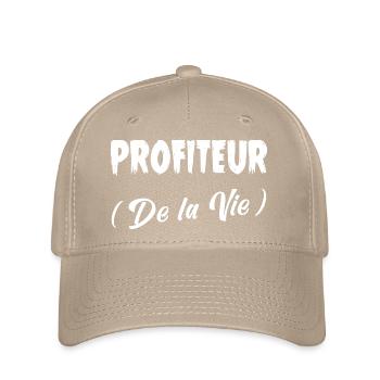 PROFITEER (OF LIFE)! - Flexfit Cap - khaki - Front