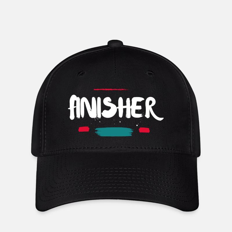 Finisher - Flexfit Cap - Schwarz