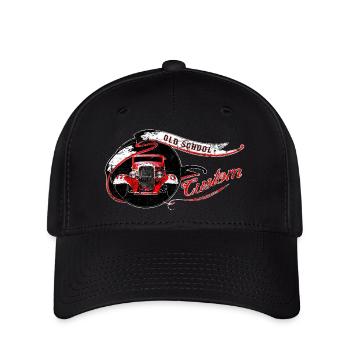 Hot Rod - Flexfit Cap - Schwarz - Vorne