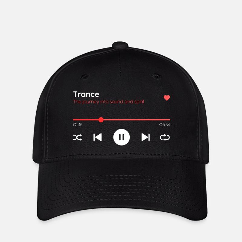 Trance - Flexfit Cap - Schwarz