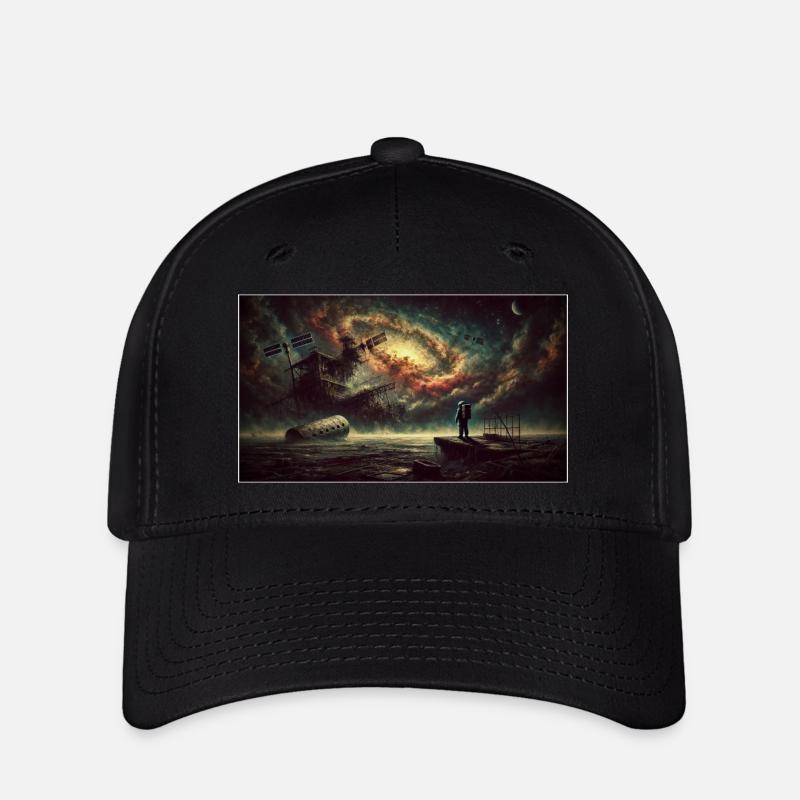 A Space Odyssey - Flexfit Cap - black