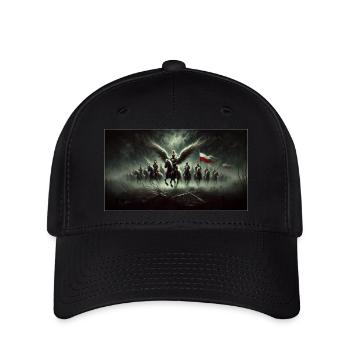Wings of the Hussars - Flexfit Cap - black - Front