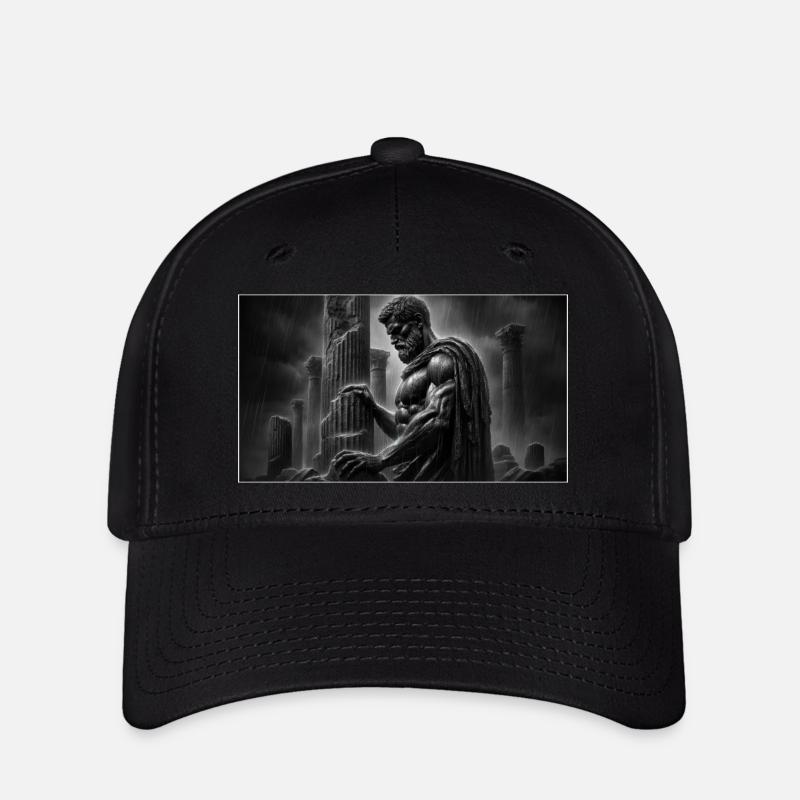 The Philosopher and the Ruins - Flexfit Cap - black