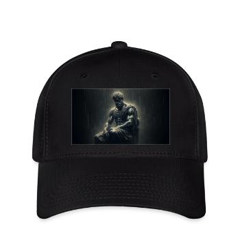 Philosopher in the Rain - Flexfit Cap - black - Front