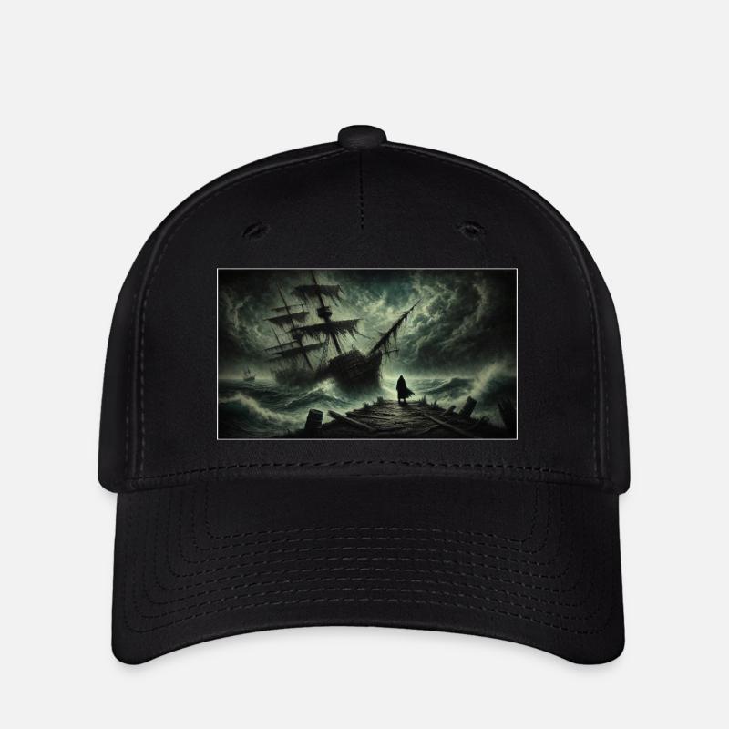 Vaisseau des ombres - Casquette Flexfit - noir