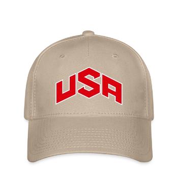 USA - Flexfit Cap - khaki - Front