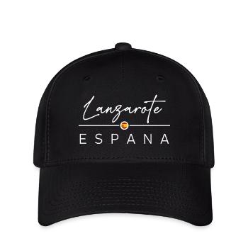 Spain - Lanzarote - Spain - España - Flexfit Cap - black - Front