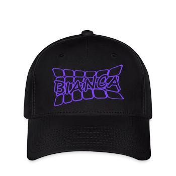 Geschenk für Bianca - Flexfit Cap - Schwarz - Vorne