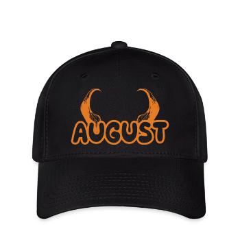 Août Août - Casquette Flexfit - noir - Devant