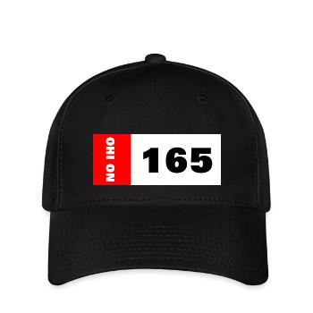 OVER IS 165 - SA-INT - Es ist vorbei - Flexfit Cap - Schwarz - Vorne