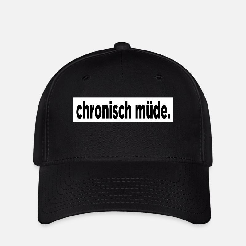 Chronic fatigue. - Flexfit Cap - black