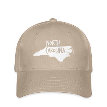 North Carolina - Flexfit Cap - Khaki - Vorne