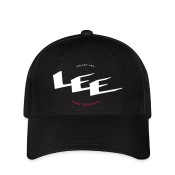 LEE on-set art Amsterdam - Flexfit Cap - black - Front