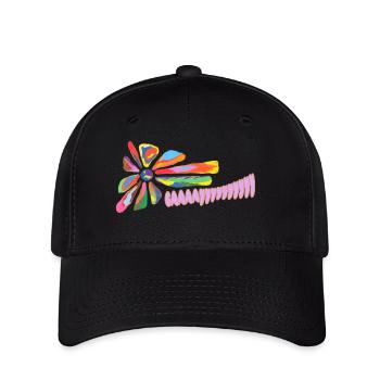 Sois gay, sois bruyant - Casquette Flexfit - noir - Devant