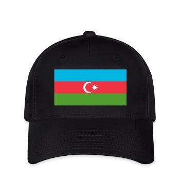 Azerbaijan - Flexfit Cap - black - Front
