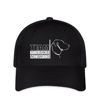 TEAM Hanovrien Scent Chien Chiens Wilsigns - Casquette Flexfit - noir - Devant