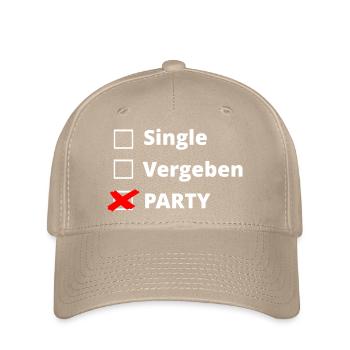 Party - Flexfit Cap - Khaki - Vorne