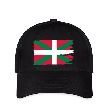 ikurriña - Flexfit Cap - Schwarz - Vorne